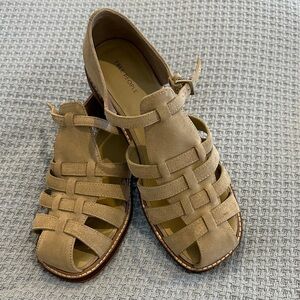 Free People Willow Fisherman Woven Strappy Sandals NWOT